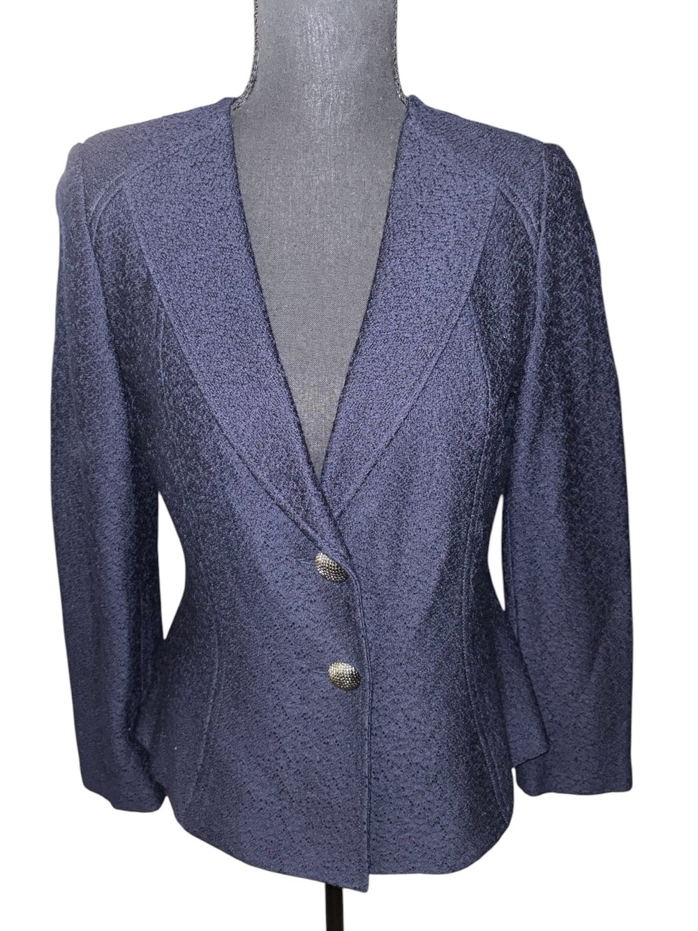 St John Blazer wool blend blazer size 4